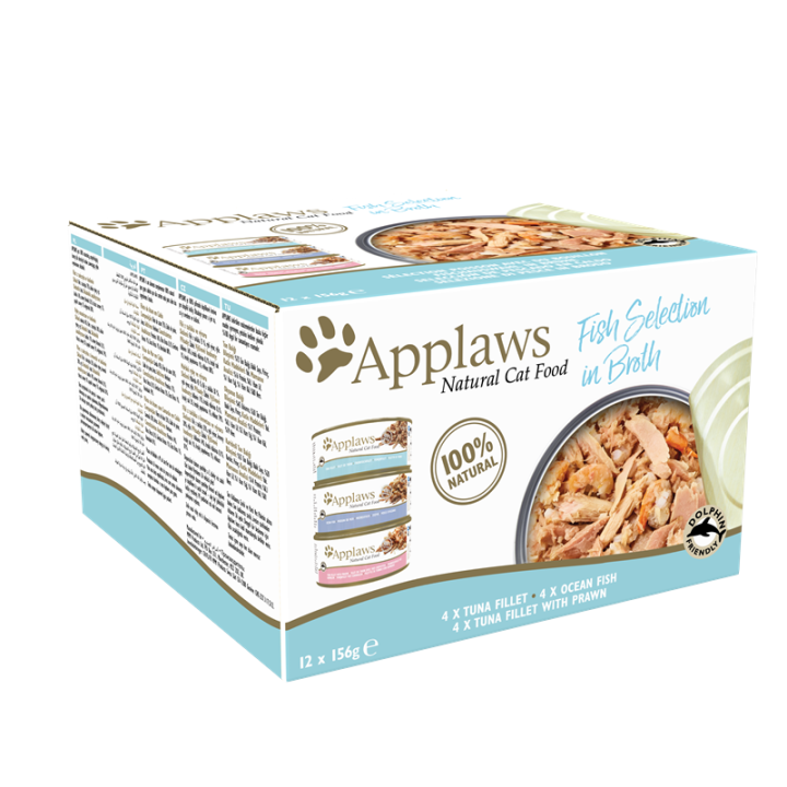 Applaws Fish Selection 156gx12 - 156gr