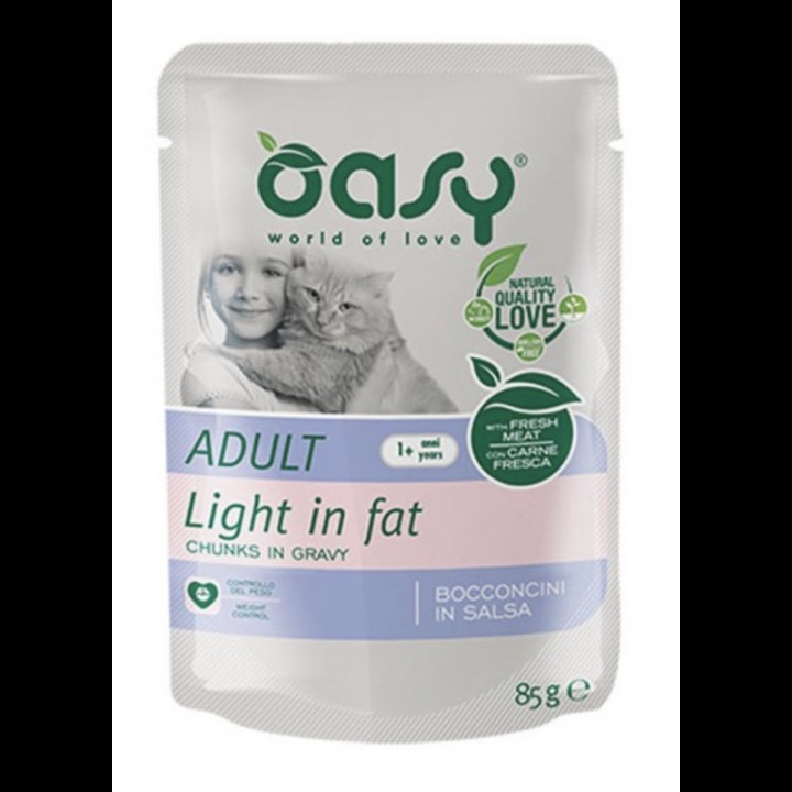 Oasy Adult Light In Fat - 85gr