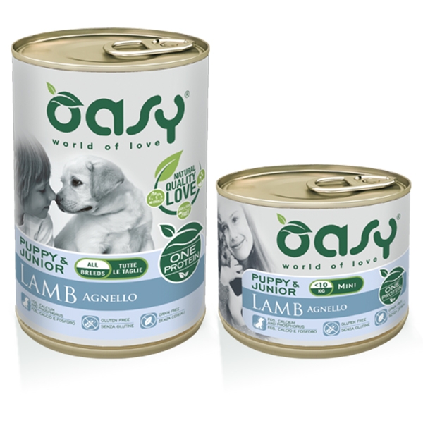Oasy One Protein Puppy & Junior All Breeds Lamb - 400gr
