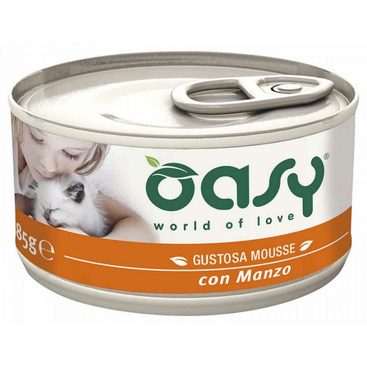 Oasy Mousse With Beef - 85gr