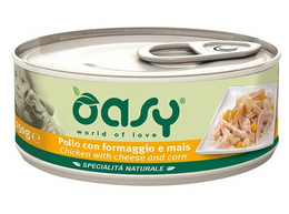 Oasy Chicken With Cheese And Corn - 150gr