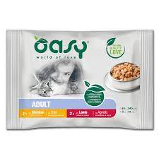 Oasy Wet Cat Multipack Adult Meat Selection - 85gr
