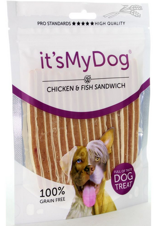It's My Dog Chicken & Fish Sandwich 85gr - 85gr