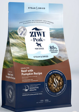 Ziwi Peak Dog Steam & Dried Beef Recipe - 800gr