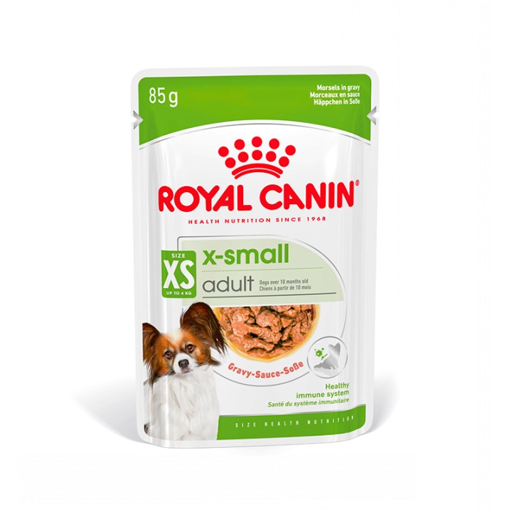 Royal Canin X-small Adult Gravy Pouch - 850gr
