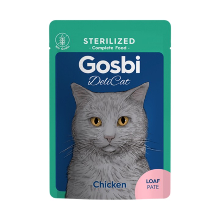 Gosbi Delicat Sterilized Chicken Loaf - 70gr