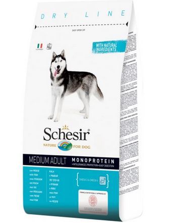 Schesir Medium Maintenance Fish - 12 Kg