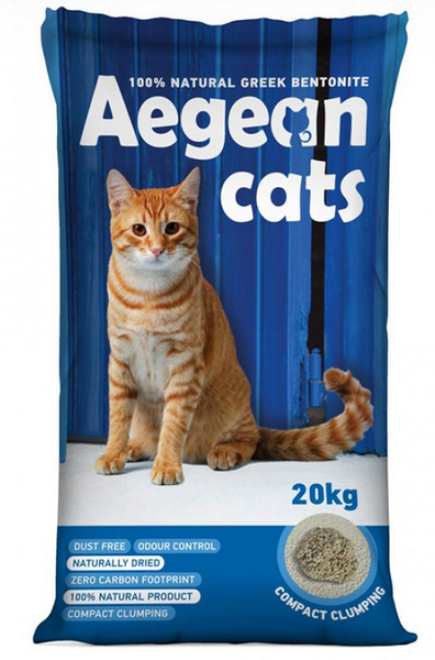 Aegean Cat Litter Baby Powder - 20 Kg