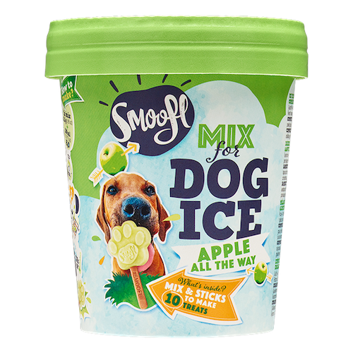Smoofl Apple Mix For Dog Ice Cream