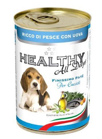Kippy Dog Puppy Fish & Egg Pate - 400gr