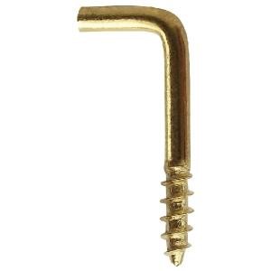 Friulsider Corn. Screw On Hooks Brass 19X50 10Pcs