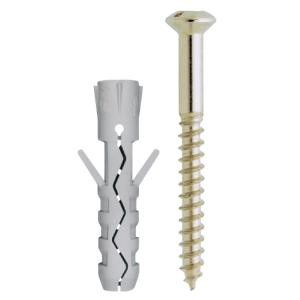 Friulsider Screw With  Wall Plug  6X30 15Pcs