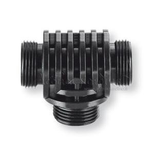 Claber Hose Connector Three Way Tread  1Pc
