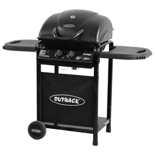 OUTBACK OMEGA 200 GAS BBQ 6.2KW 2 BURNERS