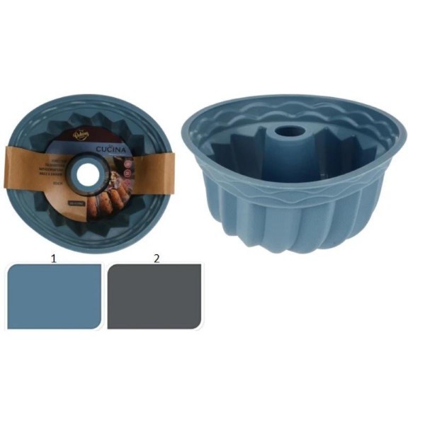 CAKE FORM SILICONE 24CM - ASSORTED COLORS