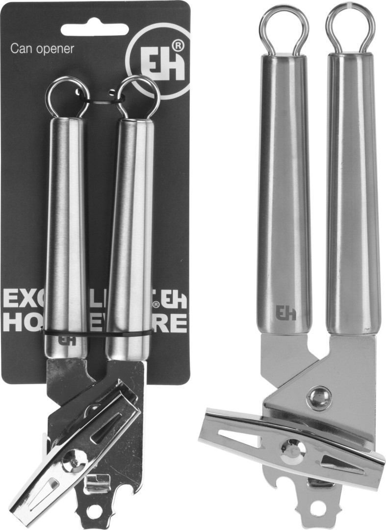 Excellent Houseware Can Opener Metal Chromed