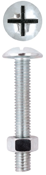 Friulsider Wide Head Bolt&Nut 8X80 5Pcs