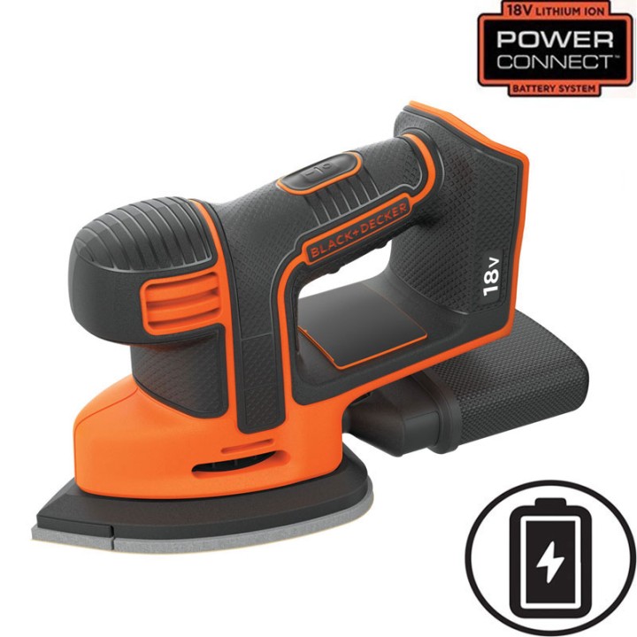 BLACK &amp; DECKER BDCDS18N-XJ MOUSE DETAIL SANDER SOLO 18V