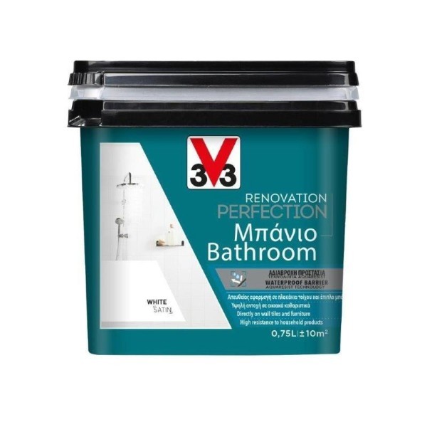 V33 TAUPE BATHROOM RENOVATION PAINT 750ML