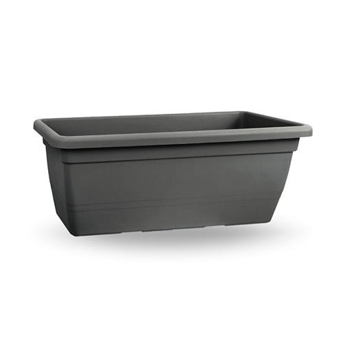 VECA PLASTIC POT RECTANGULAR 60X32X28CM ANTHRACITE