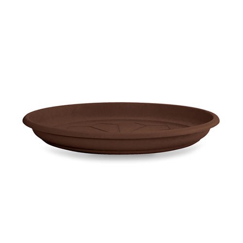 VECA PLASTIC PLATE ROUND 48CM BRONZE