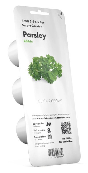CLICK &amp; GROW SGR13X3 CURLY PARSLEY PLANT PODS 3PCS