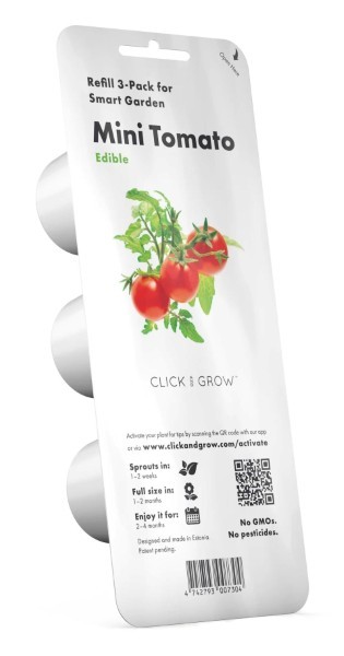 CLICK &amp; GROW SGR5X3 MINI TOMATO PLANT PODS 3PCS