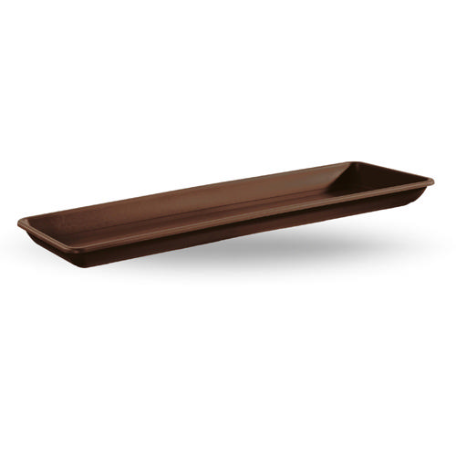 VECA PLASTIC PLATE RECTANGULAR 80X20CM BRONZE
