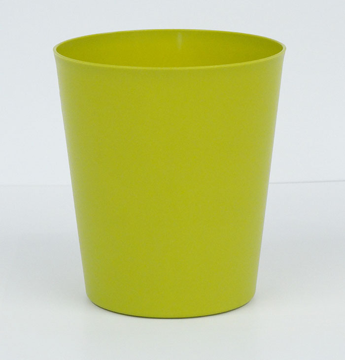 Viomes Orchid Pot 12X12X14Cm 1.1Lt Yellow-Green