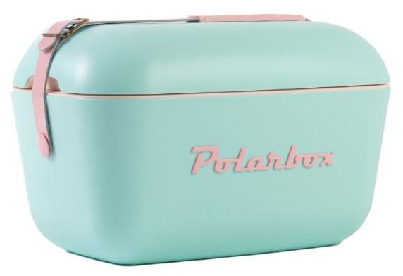 Polarbox Pop Cooler 12L - Cyan - Baby Rose