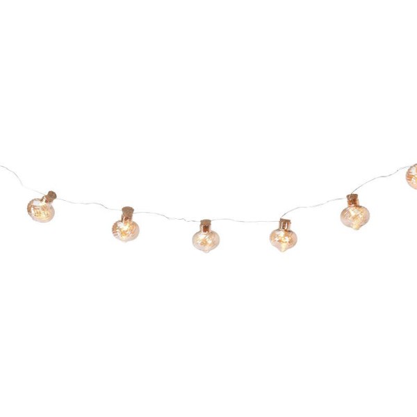GARLAND 12LED WARM WHITE AMBER