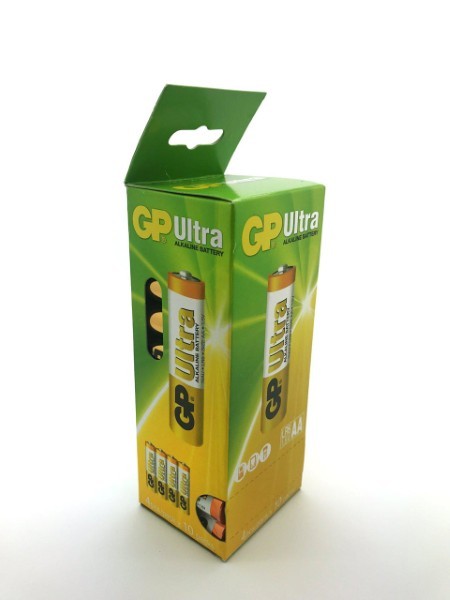 GP AA ALKALINE BATR.4PCS PROMO