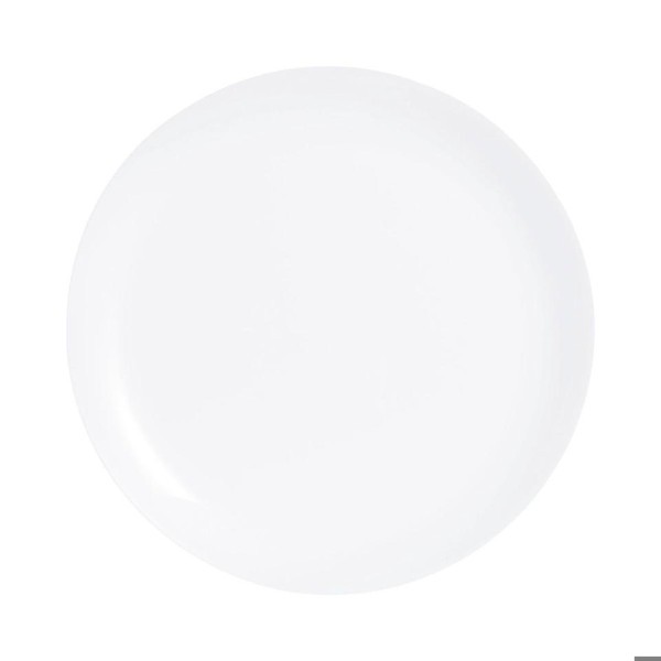 LUMINARC DIWALI DINNER PLATE 25CM WHITE