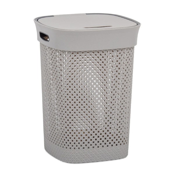 DEA LAUNFRY HAMPER WOOLLY 50L - ANTRACITE/GREY