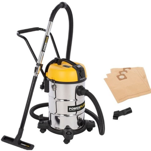 POWERPLUS POWX3240 VACUUM WET/DRY 1200W-30L