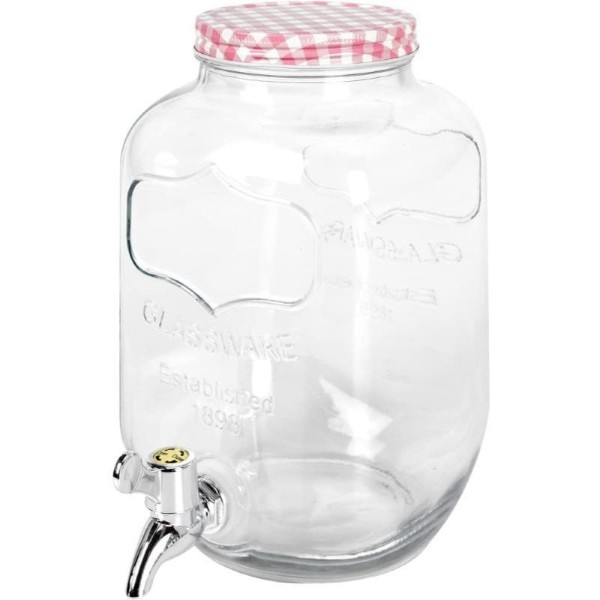 JUG WITH TAP 4L - ASSORTED COLORS