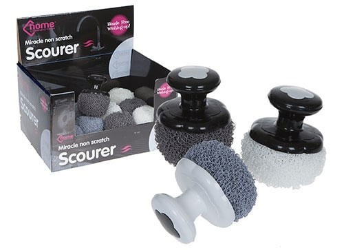 MIRACLE STUB HANDLED SCOURER