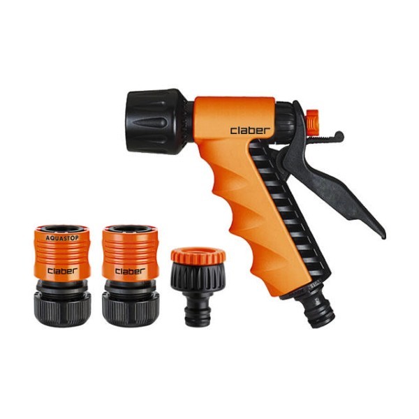 WATERING STARTER SET WITH PISTOL CLABER 8551 1/2''