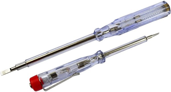 RED/GREY MT190 MAINS TESTER SCREWDRIVER 190MM