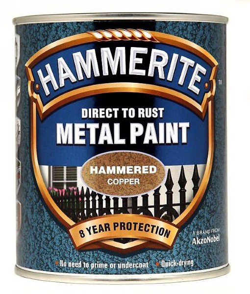 HAMMERITE HAMMERED COPPER 750ML