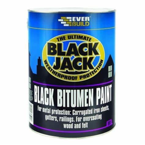 EVER BUILD 901 BLACK BITUMEN PAINT 2.5L
