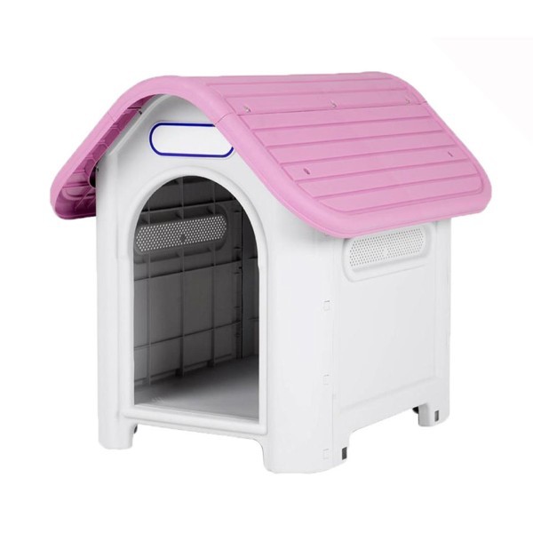 WELL WARE RUNDY PINK DOG HOUSE  66X60X74.5CM