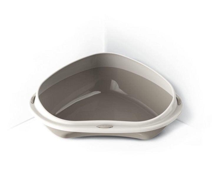 GEORPLAST INNOVATIVE CORNER LITTER TRAY 58X48X20.5CM