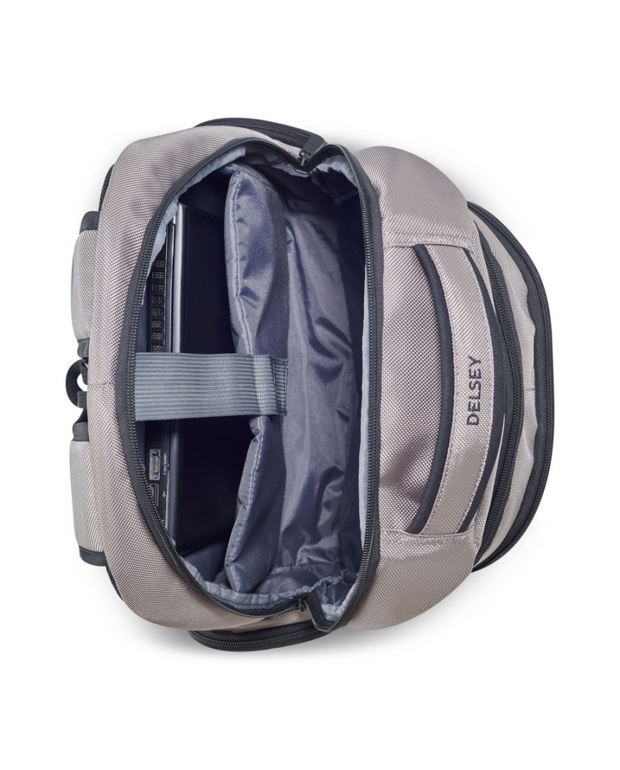 Flier 2Cpt Backpack - Grey – Versatile Backpack with Laptop Sleeve and Multi-Pocket Design