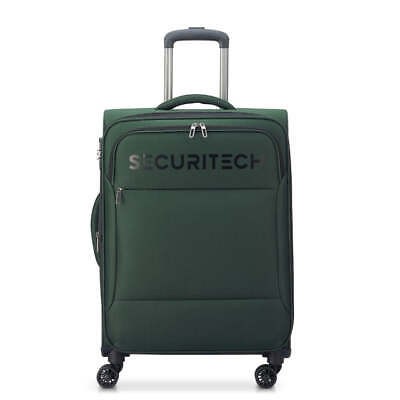 Vanguard 66 Expandable 4-Wheel Suitcase Green - 66 x 44 x 26 cm