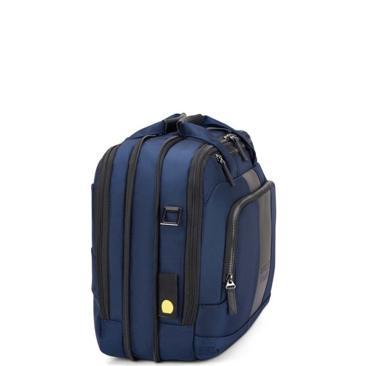 Wagram 2-Compartment 15-Inch Satchel Bag Navy