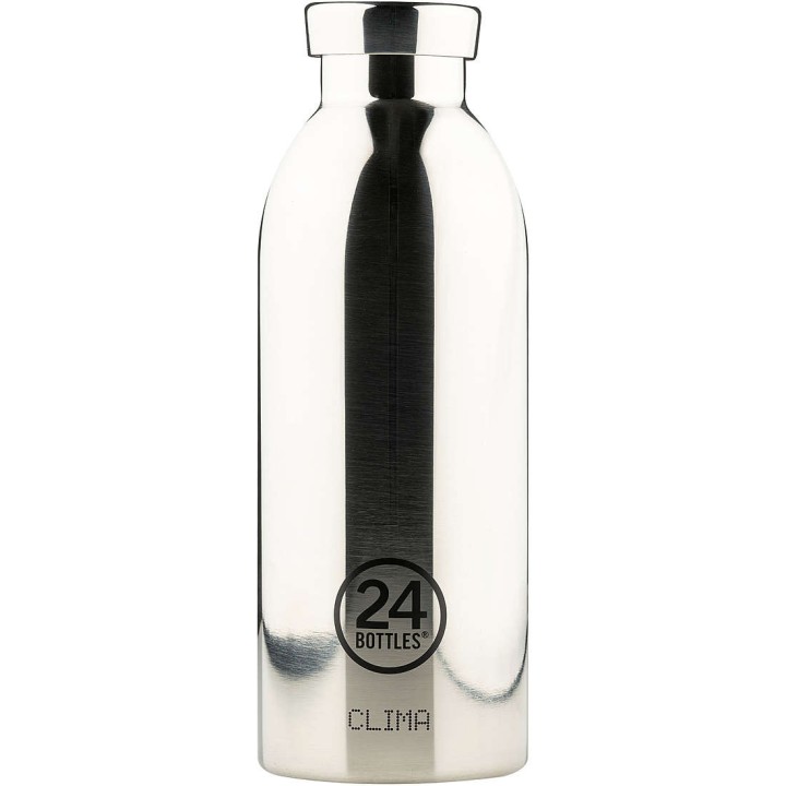24 Clima Bottle Platinum Design Stainless Steel 500Ml