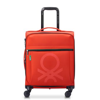 Color Block 55 Expandable Luggage Red - 55 x 40 x 22/24 cm
