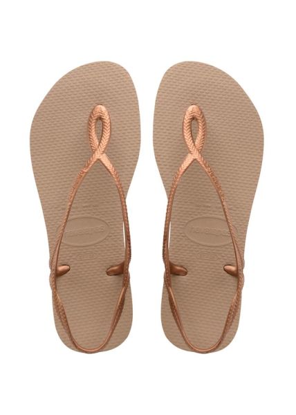 Havaianas Luna Rose Gold Colour Size  41-42