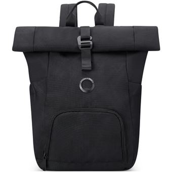 Citypak Roll Top Laptop Backpack 15.6 Inch Black